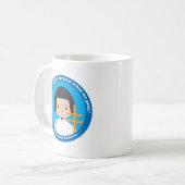 St. Lawrence Justinian Kaffeetasse (Vorderseite Links)