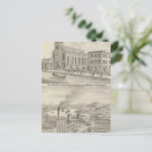 St. Lawrence Katholische Kirche und Schule Postkarte (Stehend Vorderseite)