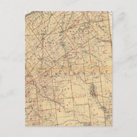 St Lawrence Landkreis Postkarte (Vorderseite)