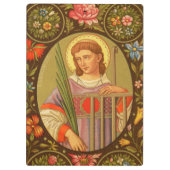 St. Lawrence of Rome (PM 04) Anpassbar Klemmbrett (Rückseite)