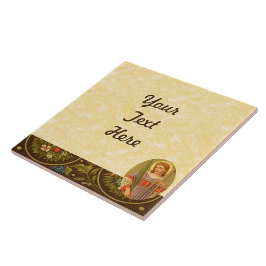 St. Lawrence of Rome (PM 04) DIY Design Fliese (Seite)