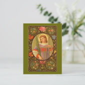St. Lawrence of Rome (PM 04) Postkarte 1 (Stehend Vorderseite)