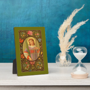 St. Lawrence (PM 04) 5"x7" Plaque 1 mit Easel Fotoplatte