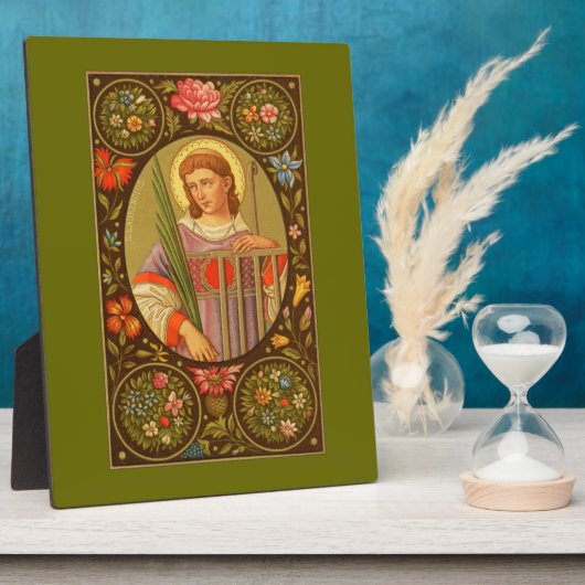 St. Lawrence (PM 04) 8"x10" Plaque 1 with Easel Fotoplatte (Seite)