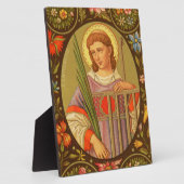 St. Lawrence (PM 04) 8"x10" Plaque 2 with Easel Fotoplatte (Seite)
