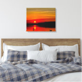 St. Lawrence River Sunset Leinwanddruck (Insitu (Schlafzimmer))