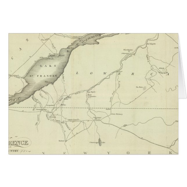 St. Lawrence und angrenzendes Land (Vorderseite (Horizontal))