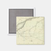 St. Lawrence und angrenzendes Land Magnet (Vorderseite/Rückseite)