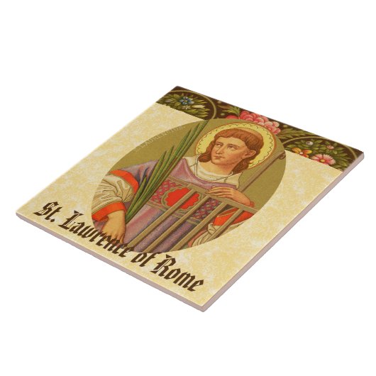 St. Lawrence von Rom (PM 04) Fliese (Seite)