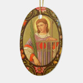 St. Lawrence von Rom (PM 04) Keramikornament (Links)