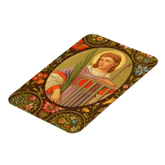 St. Lawrence von Rom (PM 04) Magnet (Linke Seite)