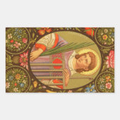 St. Lawrence von Rom (PM 04) Rechteckiger Aufkleber (Vorderseite)