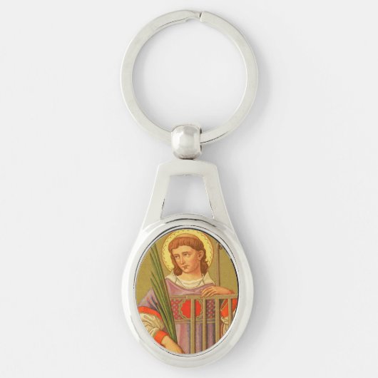 St. Lawrence von Rom (PM 04) Schlüsselanhänger (Vorderseite)