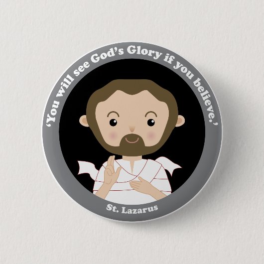 St. Lazarus Button (Vorderseite)
