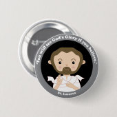 St. Lazarus Button (Vorne & Hinten)