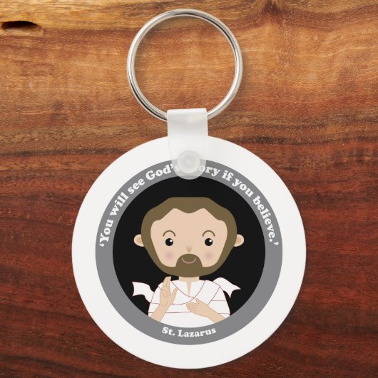 St. Lazarus Schlüsselanhänger (Vorderseite)