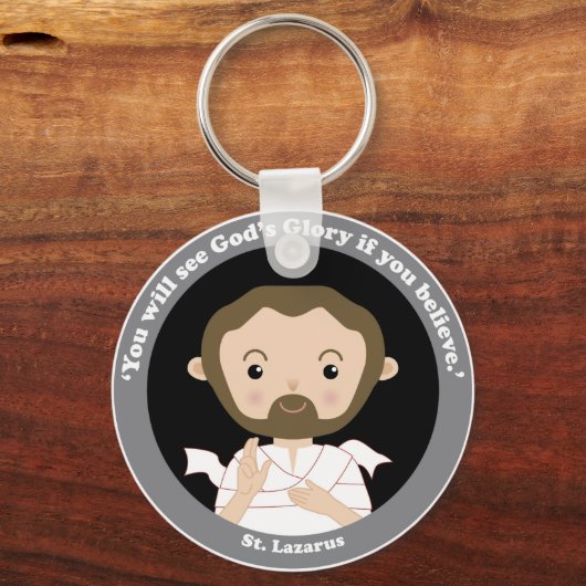 St. Lazarus Schlüsselanhänger (Vorderseite)