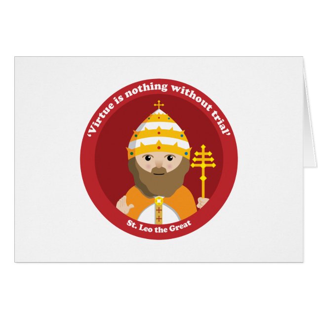 St. Leo the Great (Vorderseite (Horizontal))