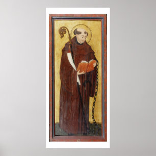 St Leonard (Öl auf Goldgrundplatte) (Paar von 12 Poster