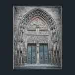 St. Lorenz Kathedrale - Nürnberg, Deutschland Post Postkarte<br><div class="desc">Stehende Höhe im Zentrum von Nürnberg ist die St. Lorenz Kirche. Vergessen Sie nicht,  die Straßen mit diesem Foto der Haupt-Türe der Kathedrale zu besuchen und zu spazieren.</div>