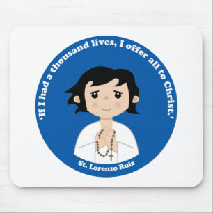 St. Lorenzo Ruiz Mousepad