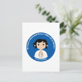 St. Lorenzo Ruiz Postkarte (Stehend Vorderseite)