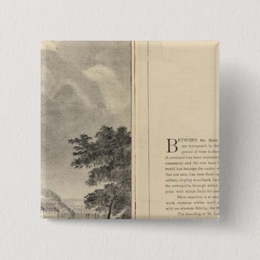 St. Louis, 1832 Button (Vorderseite)