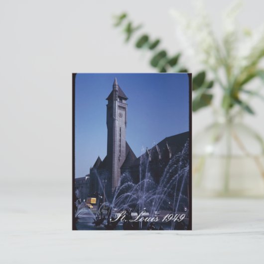 St. Louis 1949 Postcard Postkarte (Stehend Vorderseite)