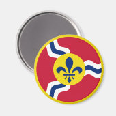 St. Louis Aero Force Roundel Magnet (Vorderseite/Rückseite)