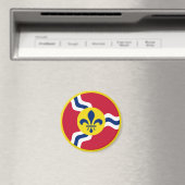 St. Louis Aero Force Roundel Magnet (In Situ (Geschirrspüler))