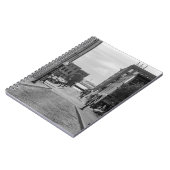 St Louis Alley Grayscale Notizblock (Linke Seite)