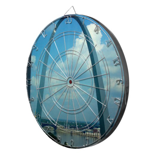 St. Louis Arch Dartboard Dartscheibe (Vorderseite rechts)