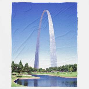 St. LOUIS ARCH Fleecedecke