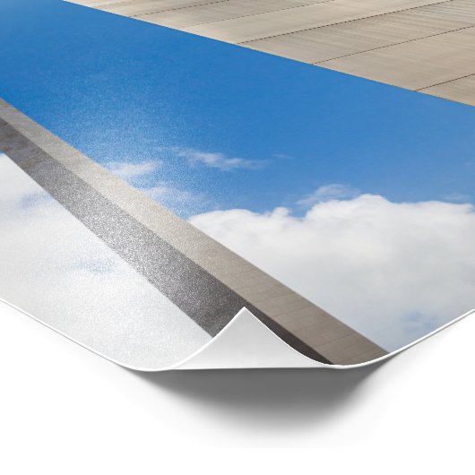 St. Louis Arch Fotodruck (Ecke)