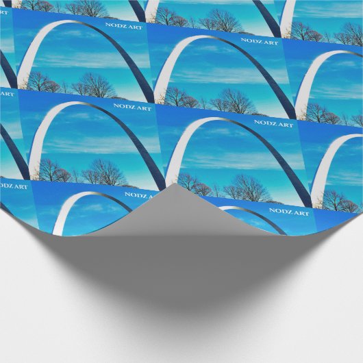 St. Louis Arch Geschenkpapier (Ecke)