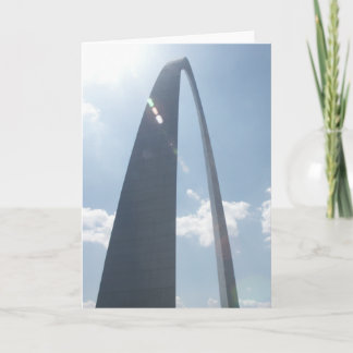 St. Louis Arch Grußkarte Karte
