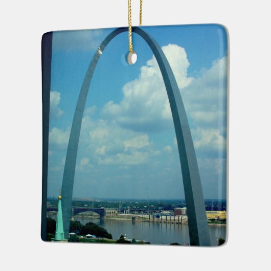 St. Louis Arch Keramikornament (Links)