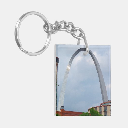 St. Louis Arch Key Chain Schlüsselanhänger (Vorderseite links)