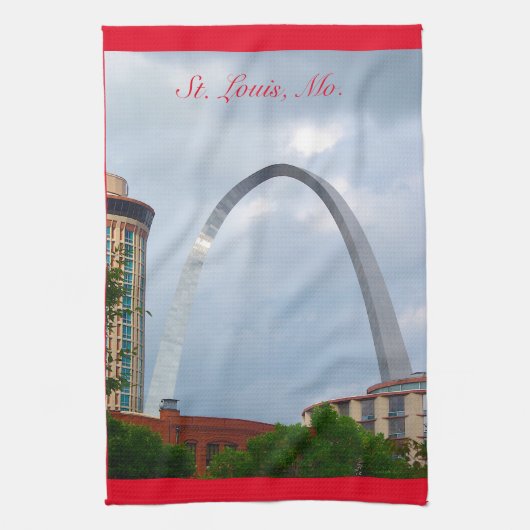St. Louis Arch Küchentuch (Vertikal)