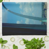 St. Louis Arch Küchentuch (Gefaltet)