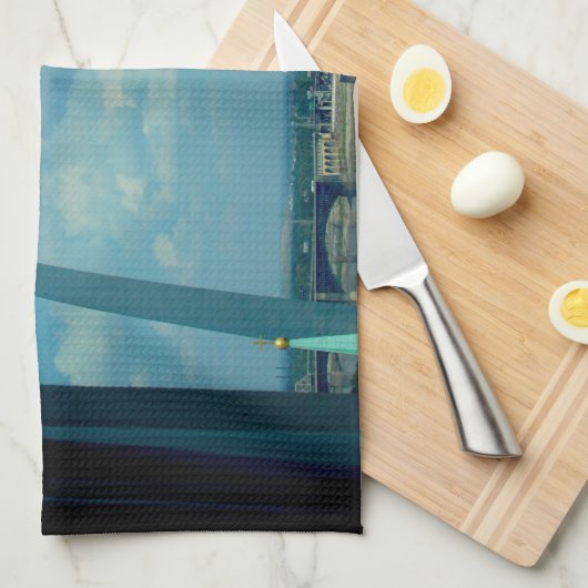 St. Louis Arch Küchentuch (Viertel Falte)