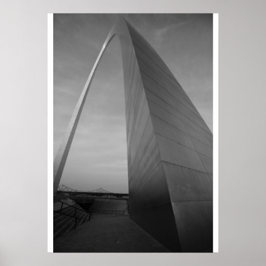 St. Louis Arch Missouri Saint Mississippi Poster (Vorne)