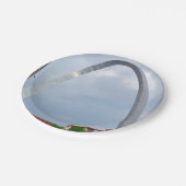 St. Louis Arch Pappteller (Schrägansicht)