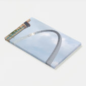 St. Louis Arch Post it Notes Post-it Klebezettel (angewinkelt)