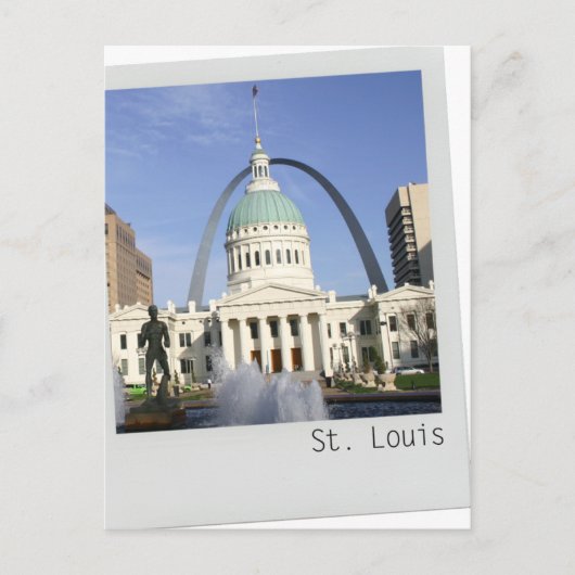 St. Louis arch Postcard Postkarte (Vorderseite)