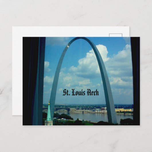 St. Louis Arch Postcard Postkarte (Vorne/Hinten)