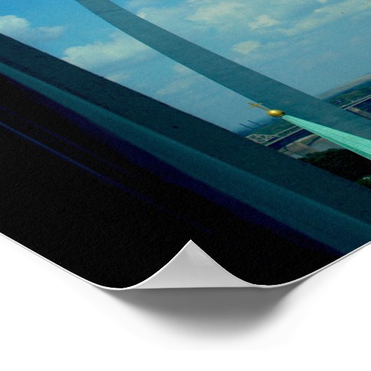 St. Louis Arch Poster (Ecke)
