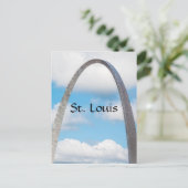 St. Louis Arch Postkarte (Stehend Vorderseite)