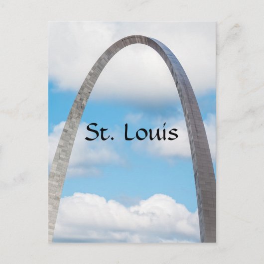 St. Louis Arch Postkarte (Vorderseite)