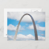 St. Louis Arch Postkarte (Vorne/Hinten)